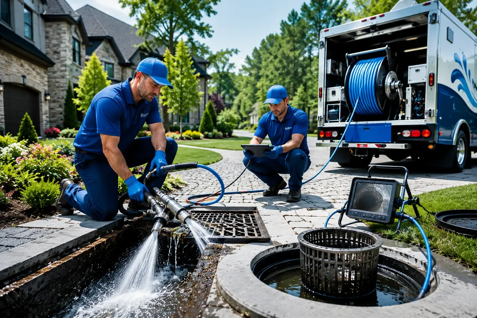 Local outdoor drain cleaning professionals in Tipton, PA